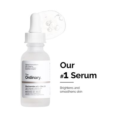 The Ordinary Niacinamide 10% + Zinc 1% High Strength Vitamin and Mineral
