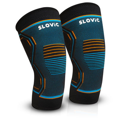 Slovic Medium Knee Support Cap for Gym, Sports & Knee Joint Pain Relief - Unisex - Multicolour