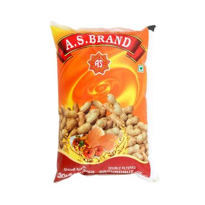 A.S. Brand Double Filtered Groundnut Oil A.S. Brand Double Filtered Groundnut Oil