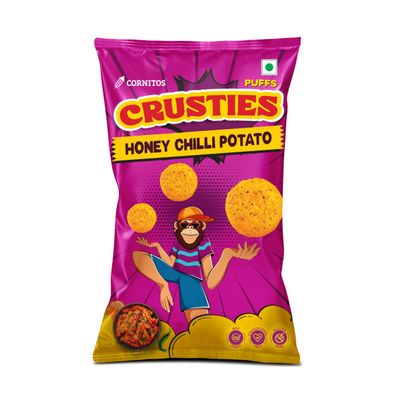 Cornitos Crusties Puffs Honey Chilli Potato Flavour Cornitos Crusties Puffs Honey Chilli Potato Flavour