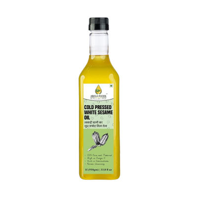Aroga Foods Sesame (Til-Gingelly) Cold Pressed Oil