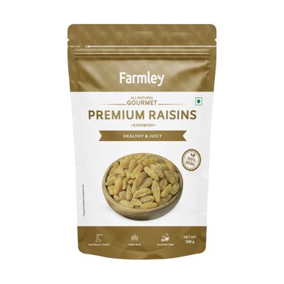 Farmley All Natural Gourmet Premium Raisins | Kishmish
