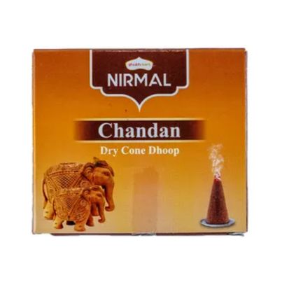 Nirmal Chandan Dry Cone Dhoop | Shubhkart