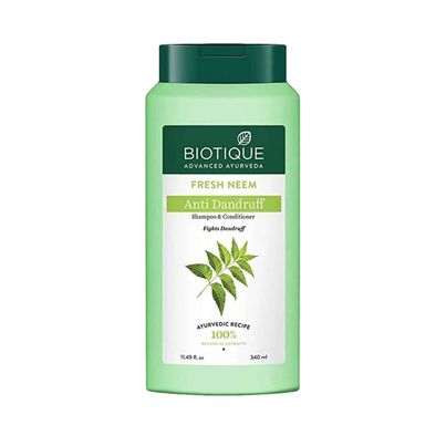 Biotique Fresh Neem Anti Dandruff Shampoo & Conditioner Biotique Fresh Neem Anti Dandruff Shampoo & Conditioner