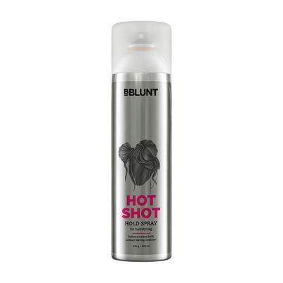 BBLUNT Hotshot Hold Spray Delivers Instant & Firm Hold