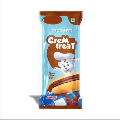 Modern Cremtreat Chocolate Cream Bun