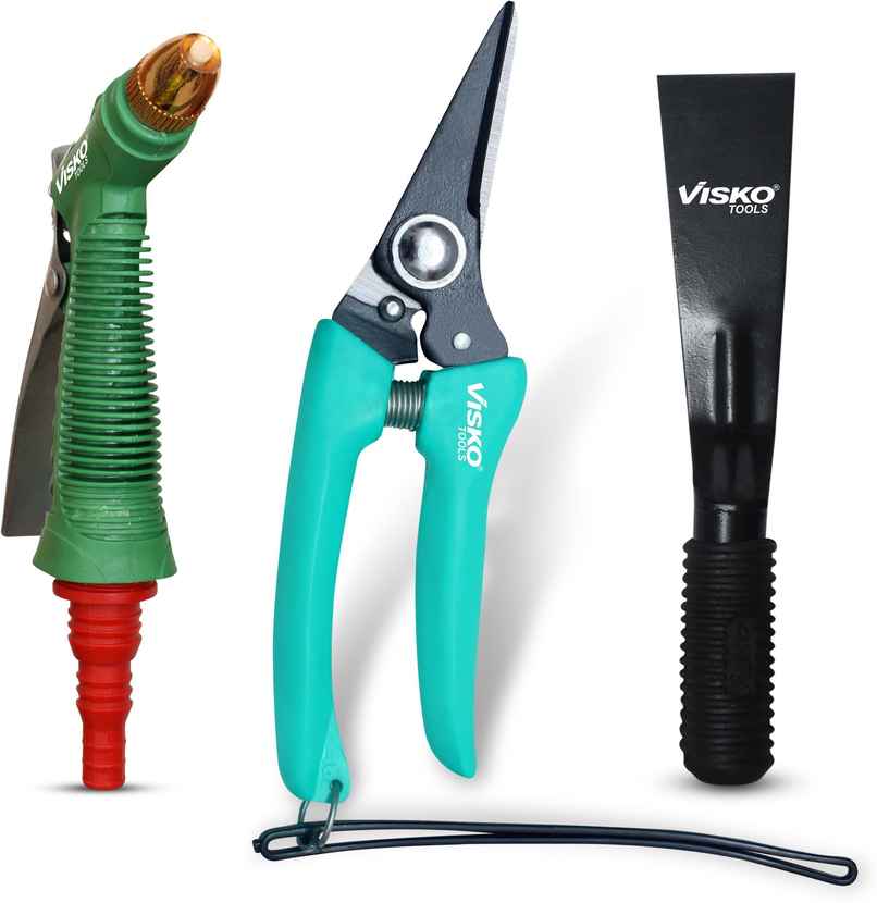 Visko Garden Tools Set With 3 pcs Garden Tool Kit Visko Garden Tools Set With 3 pcs Garden Tool Kit