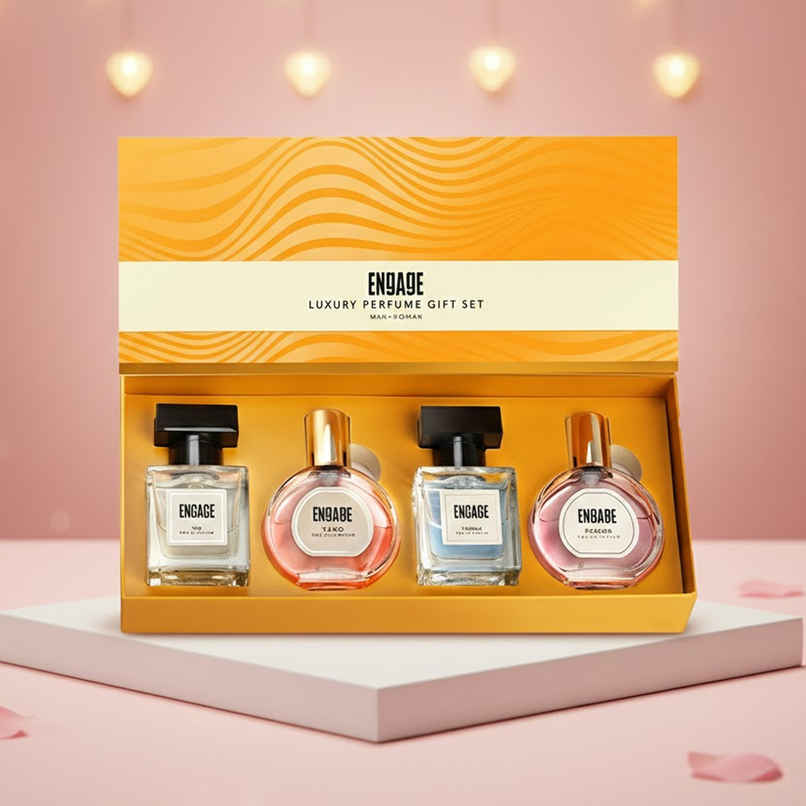 Engage Luxury Perfume Gift Set for Men & Women, Travel Sized, Assorted Pack Engage Luxury Perfume Gift Set for Men & Women, Travel Sized, Assorted Pack