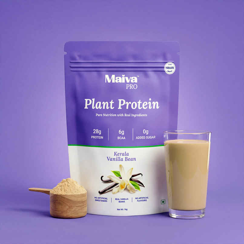 Maiva Pro Plant Protein Powder - Kerala Vanilla Bean