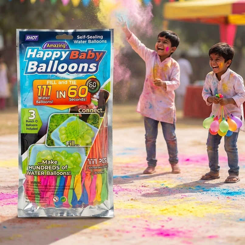 Holi Water Self Sealing Balloon | Star Toys