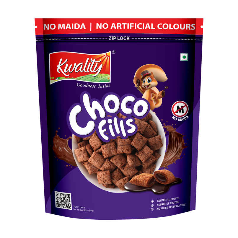 Kwality Choco Fills - Zero% Maida Chocolate Flavor