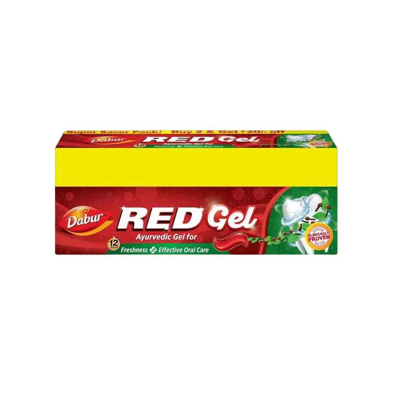 Dabur Red Gel Toothpaste For Effective Oral Care With 12 Hours Of Freshness