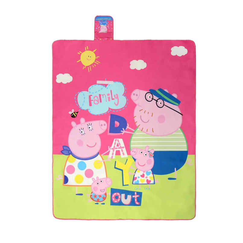 Casacraft by Pepperfry Kids Carpet | 4 x 5 feet | Peppa Pig