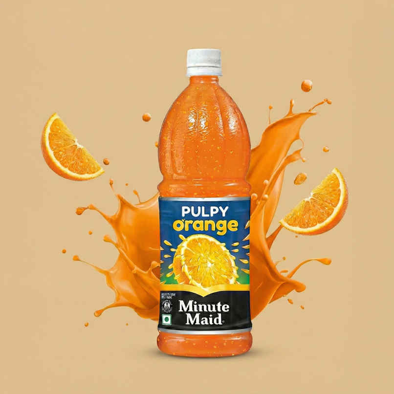 Minute Maid Pulpy Orange Fruit Juice | Fruity & Refreshing Minute Maid Pulpy Orange Fruit Juice | Fruity & Refreshing