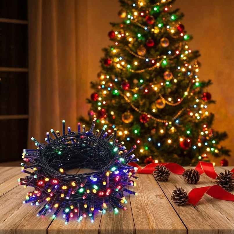 Desidiya LED Rice Light For Decoration | Multicolor | Bright And Festive For Celebration | 12 m