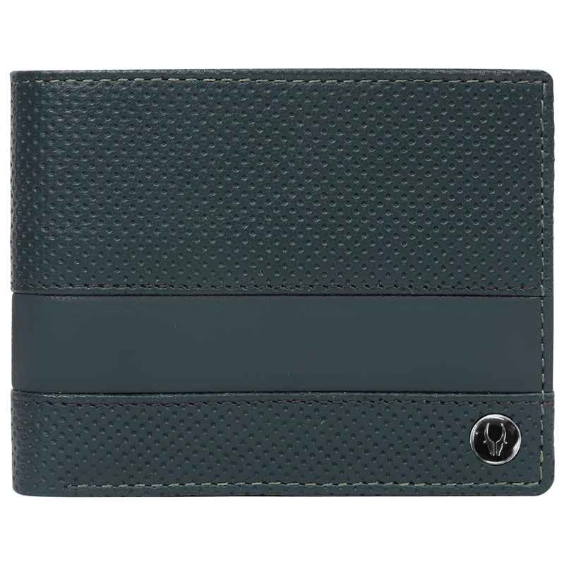 Wildhorn Men's Genuine Leather Bi-fold Wallet | Green