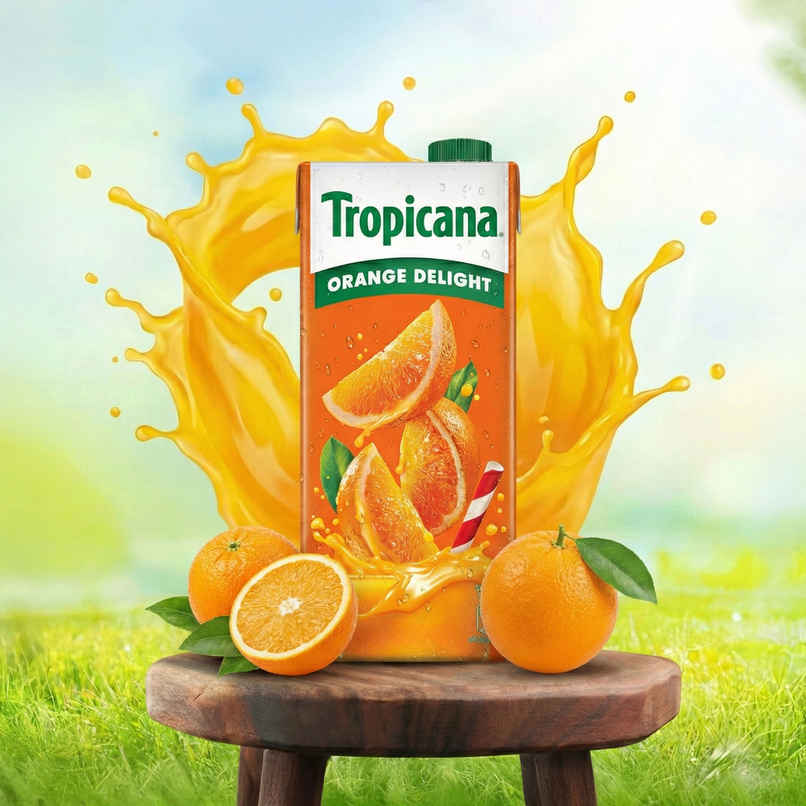 Tropicana Delight Orange Fruit Juice | Refreshing
