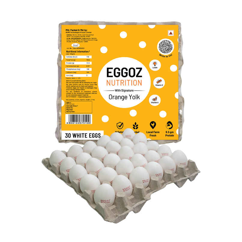 Eggoz Protein Rich Farm Fresh White Eggs