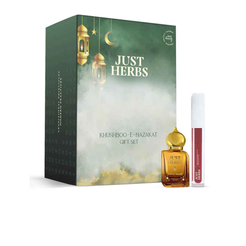 Just Herbs Khushboo-E-Nazakat Gift Set - Elegant Fragrance & Luxury Essentials
