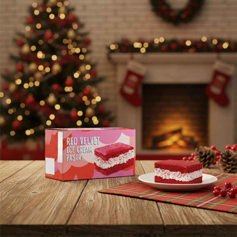 Get-A-Way Red Velvet Ice Cream Pastry | Soft & Premium