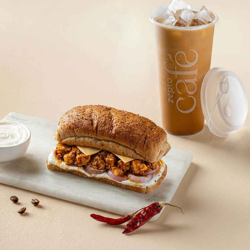  Hellmann's Paneer Tikka Sandwich + Classic Cold Coffee