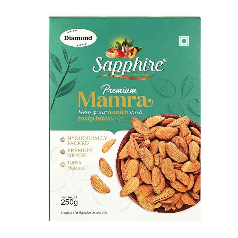 Sapphire Dry Fruits Premium Mamra Sapphire Dry Fruits Premium Mamra