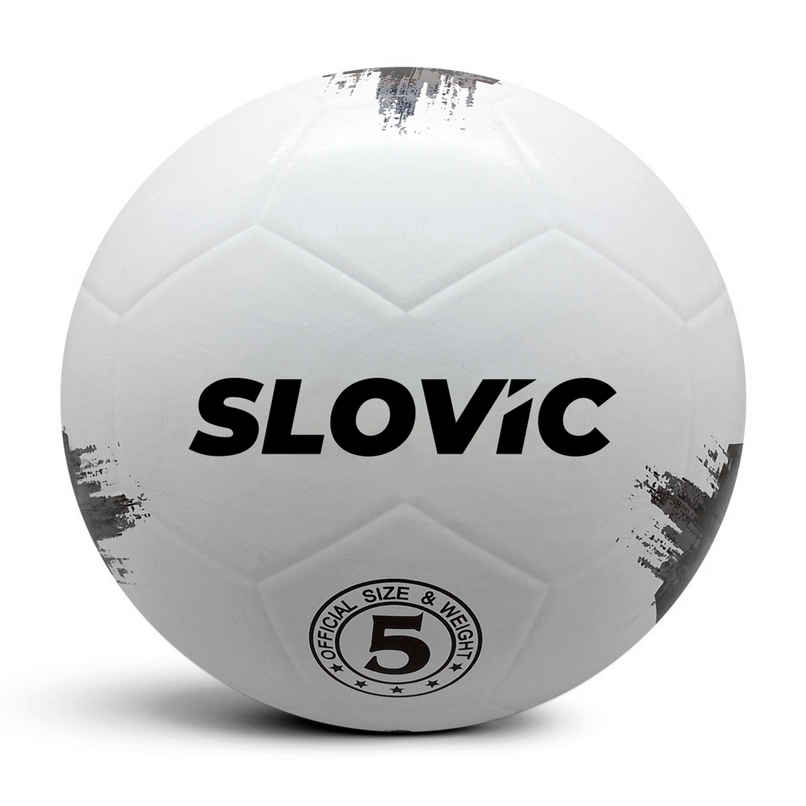 Slovic Strike Football Size 5 - 32 Panel Design for Match & Practice Training for all Grounds Slovic Strike Football Size 5 - 32 Panel Design for Match & Practice Training for all Grounds