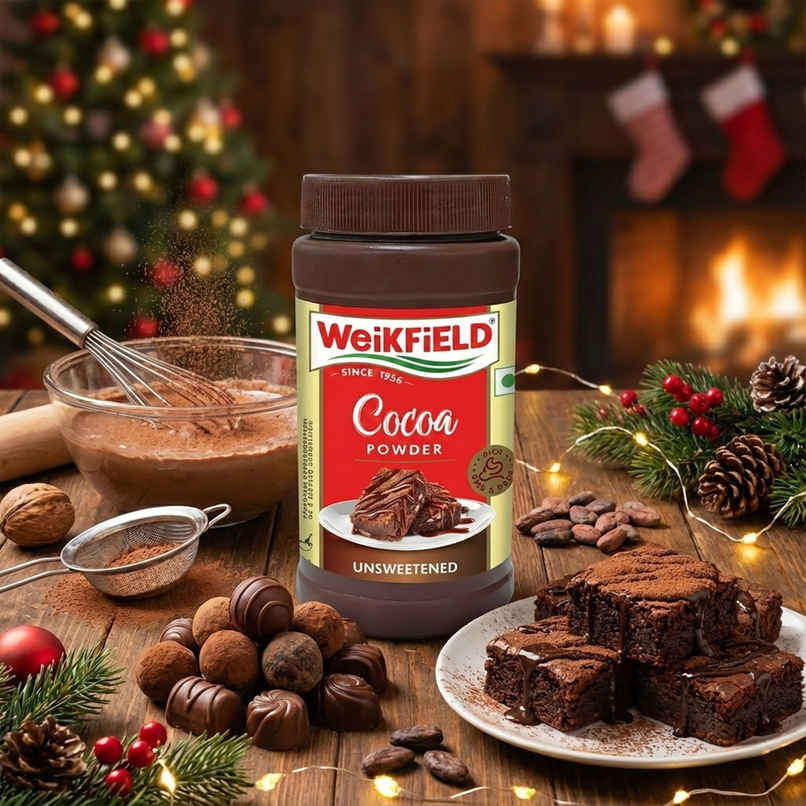 Weikfield Rich and Decadent Pure Cocoa Powder | Smooth & Rich Taste