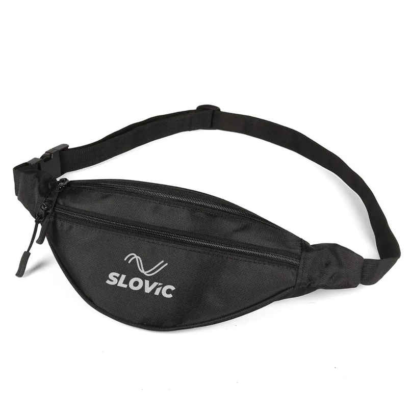 Slovic Waist Bag with 3 Pockets | Suitable for Travelling