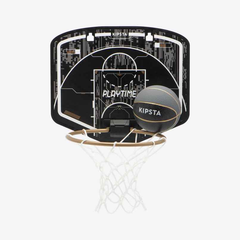 Decathlon | Tarmak Kids Mini Basketball Hoop Black & Gold Decathlon | Tarmak Kids Mini Basketball Hoop Black & Gold
