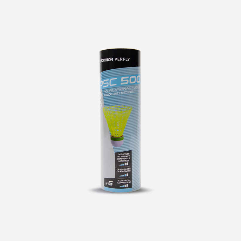 Decathlon | Artengo Indoor Plastic Shuttlecock | Neon Green
