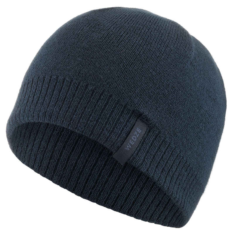 Wedze By Decathlon Unisex Warm Winter Beanie Cap | Navy - One Size