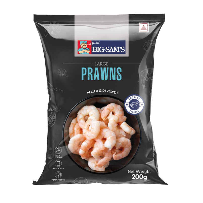 Big Sam's Prawns Large Big Sam's Prawns Large
