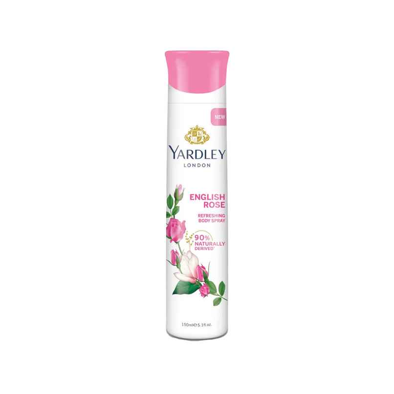 Yardley London English Rose Refreshing Deo Body Spray for Women