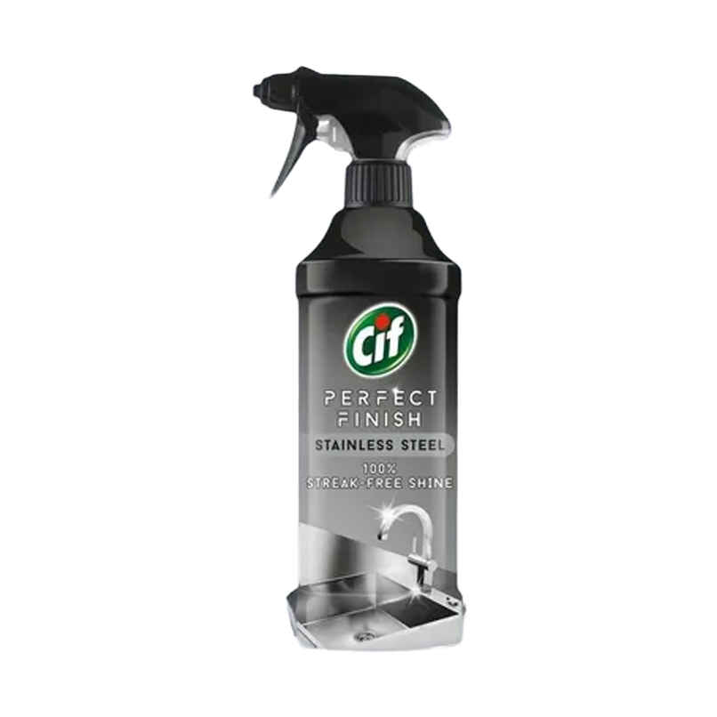 Cif Perfect Finish Stainless Steel Kitchen Cleaning Spray | Streak-Free Shine