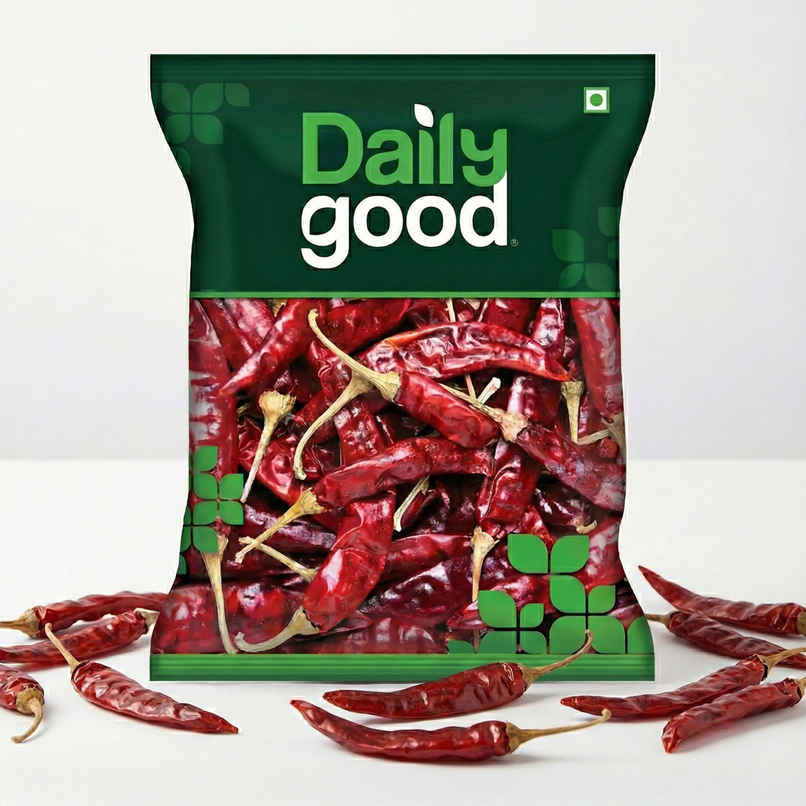 Daily Good Chilli With Stem / Guntur With Stem