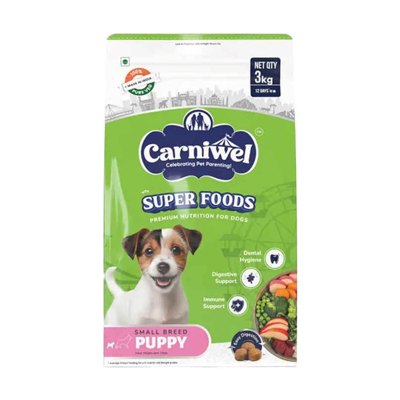 Carniwel Veg With Superfoods Dry Dog Food For Small Breed, Puppy Carniwel Veg With Superfoods Dry Dog Food For Small Breed, Puppy