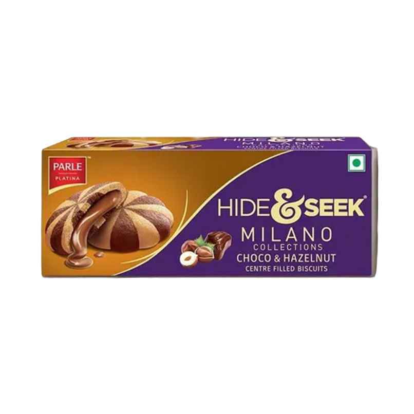 Parle Milano Choco & Hazelnut Chocolate Chip Biscuits