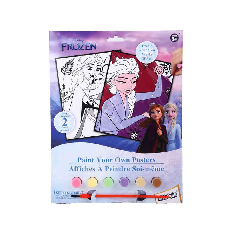 Hamleys Frozen Paint Your Own Posters