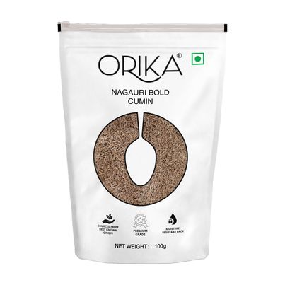 Orika Nagauri Cumin Whole | Sabut Jeera Pouch