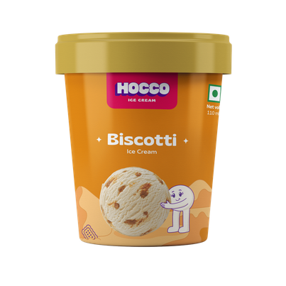 Hocco Biscotti Jumbo Ice Cream Cup Hocco Biscotti Jumbo Ice Cream Cup