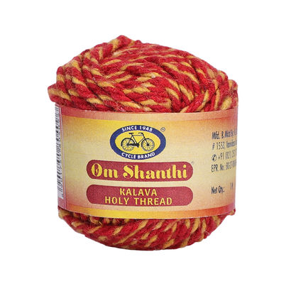 Cycle Om Shanthi Cotton Kalawa - Mauli | Holy Thread