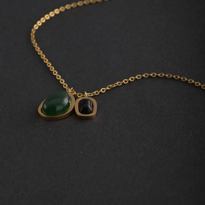 Palmonas Emerald Night Anklet For Womens | Waterproof And Anti-Tarnish