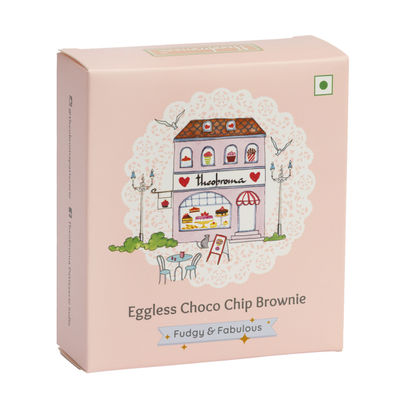 Theobroma Eggless Choco Chip Brownie Theobroma Eggless Choco Chip Brownie
