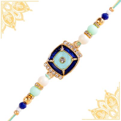 Abstract Single Rakhi (Avyaan Rakhi) Set of 1