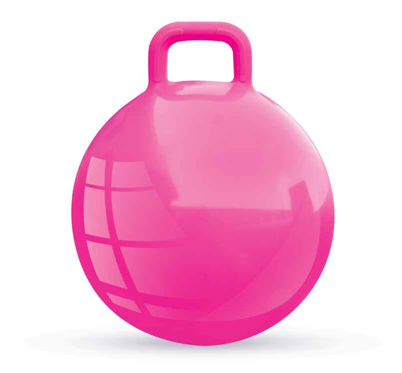 Itoys Hop Ball-with Pump (Colour May Vary)