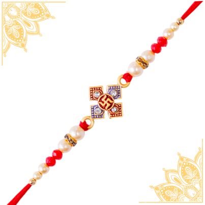 Religious Single Religious Rakhi (Shree Rakhi) Set of 1