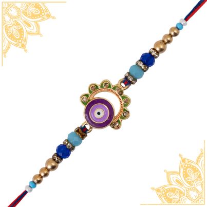 Evil Eye Trendy Rakhi For Good Health Of Brother (BANDHAN) Evil Eye Trendy Rakhi For Good Health Of Brother (BANDHAN)