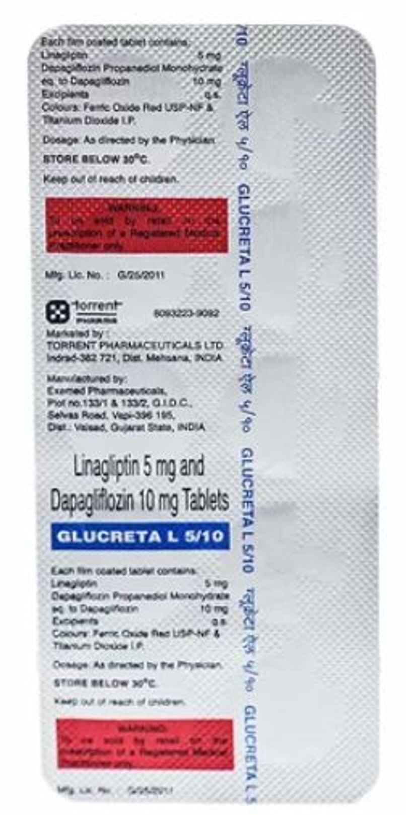 Glucreta L 5/10 Tablet