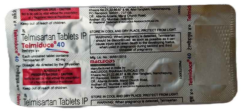 Telmiduce 40 Tablet Telmiduce 40 Tablet